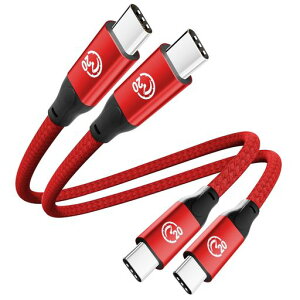 UseBeanUSBC&USBC�P�[�u��0.2M(2�{�Z�b�g)�yUSB3.2Gen2X220Gbps�f�[�^�]��PD�Ή�100W���}���[�d�zUSBType-C�P�[�u��4K/60Hz�f���o��TypeC�[�d�P�[�u��MacBook