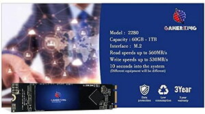 GamerKing M.2 2280 SSD 256GB SATA III 6Gb/s NGFF �����^ Solid State Drive �n�[�h�h���C�u �����\�n�[�h�h���C�u�m�[�g/�p�\�R��/�f�X�N�g�b�v�K�p �\���b�h�X�e�[�g�h���C�u 3�N�ۏ�SSD