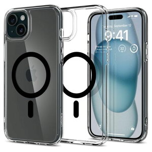 Spigen�y�n��18�N�̋Z�p�́ziPhone15�P�[�XMagSafe�N���A�ϏՌ��ČRMIL�K�i�擾�X�g���b�v�z�[�����ϗ}�������X�g���b�v�z�[��2�d�\�������Y�ی�C�菝�h�~MagSafe���C�����X�[�d�Ή�