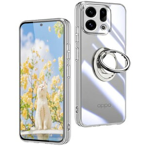 OPPOFindX9��p�P�[�X�N���ATPU�����O�t��360°��]�X�^���h�@�\�ϏՌ�oppofindx9�J�o�[�y�ʔ��^��ʕی쉩�ϖh�~����~�ߑ΍�