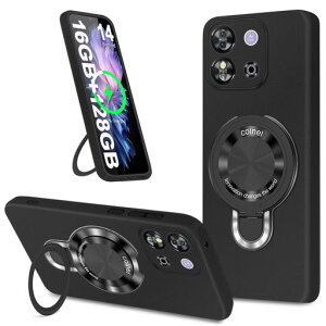 OUKITELC57PRO/OUKITELC57S�P�[�XtpuMagSafe�Ή������O�t��oukitelc57pro�J�o�[���@�\�X�^���h�����O�}�O�l�b�g���ڏc�����Ή��ČRMIL�K�i�ϏՌ����h�~�y�ʏ_��^�w��Ȃ�