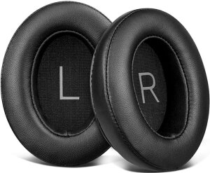 SOULWIT �����X�L�� �C���[�p�b�h For Sennheiser Momentum 3 M3AEBTX �p Over/Around �w�b�h�Z�b�g ���� �p�b�h �m�C�Y�A�C�\���[�V���� �C���[�N�b�V���� ���� �w�b�h�z�� ������ ���邢�u���b�N