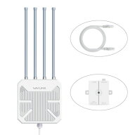 WAVLINK WiFi6 屋外メッシュルーター/AP/中継器、デュアルバンド2.4G+5G AX1800M PoE付き長距離屋外WiFi…