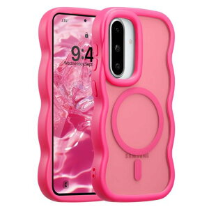 UEEBAI �Ή� Samsung Galaxy A36/A56 5G �p�� �P�[�X ���� TPU �E�F�[�u�f�U�C�� �X�}�z�P�[�X �N���A ���� �l�C ������� �P�[�X MagSafe�Ή� ���^ �y�� �ϏՌ� �g�^ �o���p�[ �X�}�z�P�[�X -