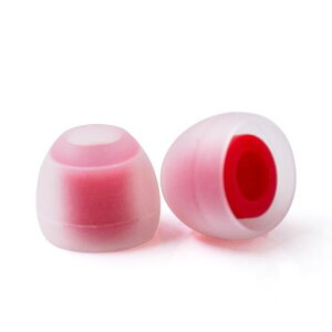 KBEAR07イヤーチップシリコン製イヤーピース良い遮音性音質向上イヤホンパッド重低音強化イヤホンキャップ快適フィット感装着感向上快適水洗い可能柔らかい滑り止め10個入り5ペア(S)イ…