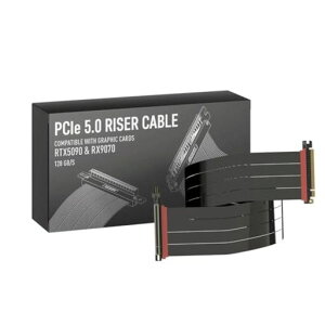 LINKUP - AVA5 PCIE 5.0 ���C�U�[�P�[�u�� | RTX5090 RX9070 GPU�ɑΉ� | x16 128GB/s���x | PCIe 4.0 & WRX80/WRX90E�ƌ݊������� | �E�p �u���b�N 90cm(�S�� 94cm)