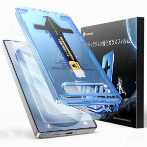 �y����zMAGICJOHN�Ή�SamsungGalaxyS26Ultra�p�K���X�t�B����2���Z�b�g�K�C�h�g��̎��\��₷�������ߗ��G��S�n�ǂ�9H�d�x��U�h�~