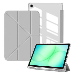 [ToVioc] For Samsung Galaxy Tab A11 2025 / Galaxy Tab A9 2023 �P�[�X 8.7�C���` �P�[�X �J�� ���̓}�O�l�b�g�z�� �蒠�^ ���u&�c�u �p�x�����\ �O�p�`�̍\�� ���芴 ���^ �y��