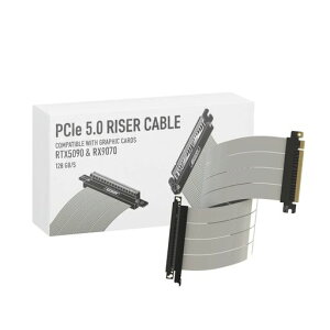 LINKUP - AVA5�A�[�}�[PCIE 5.0 ���C�U�[�P�[�u�� | RTX5090 RX9070 GPU�ɑΉ� | x16 128GB/s���x | PCIe 4.0 & WRX80/WRX90E�ƌ݊������� | ���p �z���C�g 50cm(�S��