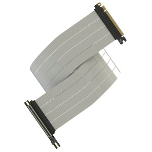 LINKUP - AVA5�A�[�}�[ PCIE 5.0 ���C�U�[�P�[�u�� | RTX5090 RX9070 GPU�ɑΉ� | x16 128GB/s���x | PCIe 4.0 & WRX80/WRX90E�ƌ݊������� | �E�p �z���C�g 90cm(�S��