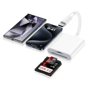 Viviber^CvCSDJ[h[_[2in1OtJ[h[_[ݒsvSD/TFJ[h[_[USB3.0of[^]Type-Ciphone15f[^ڍsX}z]