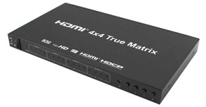 HDMI�}�g���b�N�X�X�C�b�`���[4x44in4HD�}�g���b�N�X�o�[�W����1.4��4K2K3DTV�X�v���b�^�[���T�|�[�g