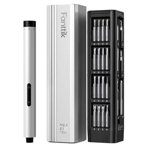 FanttikE1Max�d�������h���C�o�[50�{�}�O�l�e�B�b�N�r�b�g�t�������h���C�o�[�Z�b�g���C���[�P�[�X�Z�p�`���b�NType-C�[�d200RPM�����x�g���N�d�q�@��X�}�z�J�������v�C���p�V���o�[