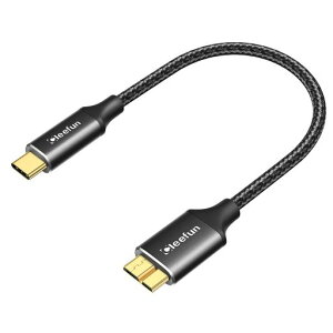 CLEEFUNUSBCtoMicroB�P�[�u���Z��/0.3mUSB3.110Gbps�����f�[�^�]��TypeCtoMicroB�ϊ��P�[�u��USBC�O�t��hdd�P�[�u���}�C�N��B�ϊ��P�[�u���O�t��HDD/SSD