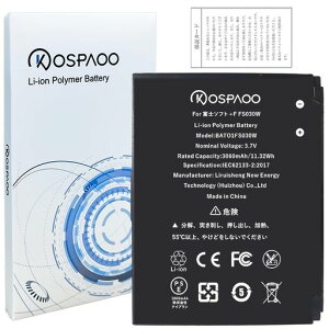 KOSPAOOforxm\tg+FFS030Wobe[݊e3060mAh3.7VBAT01FS030WdrPSEFؓKpFS030WMB1/FS030WSW1@CpLi-ionPolymerBattery