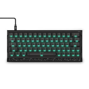 IQUNIX EV63 60% �}�O�l�b�g���Q�[�~���O�L�[�{�[�h �u���b�N