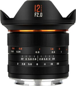 Brightin Star 12mm F2.0 ��O���� ����a MF �P�œ_�����Y �\�j�[ E�}�E���g�ɑΉ� APS-C �~���[���X�p �\�j�[ �J���� A7/II/III/IV/SIII/C/RIII/RIV A6400 A6600 A6100