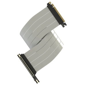LINKUP - AVA5�A�[�}�[ PCIE 5.0 ���C�U�[�P�[�u�� | RTX5090 RX9070 GPU�ɑΉ� | x16 128GB/s���x | PCIe 4.0 & WRX80/WRX90E�ƌ݊������� | �E�p �z���C�g 60cm(�S��