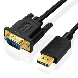 SHULIANCABLEDisplayportVGAϊP[uDisplayPort(fBXvC|[g)-VGAA_v^[DP-VGARo[^[R[h(bL̃IX-IX)(5M)