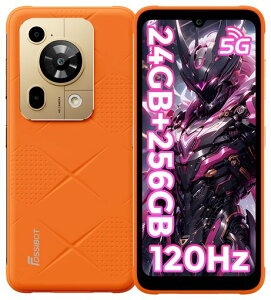 FOSSiBOT F112 Pro 5G �X�}�z SIM�t���[ �X�}�[�g�t�H���{�� Android 14 �X�}�z �{�� 24GB RAM+256GB ROM 1TB�g�� 7150mAh�o�b�e���[ �^�t�l�X�X�}�z 6.88�C���`HD+ IPS����