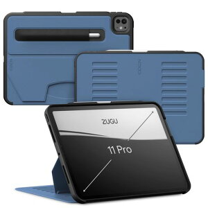 ZUGU CASE iPad Pro 11�C���`�P�[�X M4/M5 2024/2025 [�X���[�g�u���[]