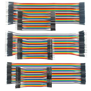 VIPMOON240Pcs�f���|�����C���[�u���b�h�{�[�h�W�����p�[�P�[�u���I�X-�I�X/�I�X-���X/���X-���X40�s���Z�b�gArduinoRaspberryPi�p(10CM+20CM)