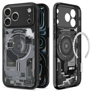 Spigen iPhone 18 Pro / 17 Pro �P�[�X MagSafe�Ή� �E���g���E�n�C�u���b�h�E�}�O�t�B�b�g(�[���E�����E�u���b�N)