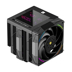 Thermalright Phantom Spirit 120 Digital EVO CPU���N�[���[�A�q�[�g�p�C�v7�{����CPU�N�[���[�A120mm