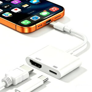 �y2026�V�^���ǁz2in1 Type-C HDMI �ϊ��A�_�v�^�[ 4K@60Hz Typec iPhone hdmi�ϊ��P�[�u�� �^�C�vc hdmi type-c �A�_�v�^�[ 100WPD�}���[�d�Ή� Thunderbolt 3/4��Galaxy