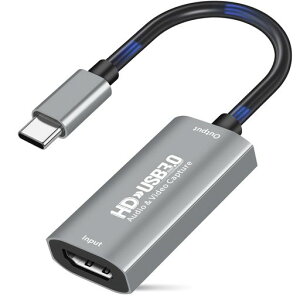 �L���v�`���[�{�[�hSwitch�Ή�USB3.0HDMItoUSBC�r�f�I�L���v�`���J�[�h4K@60Hz����1080P60fps�^��Q�[��/�r�f�I�^��/���C�u�z�M�p�L���v�`���[�{�[�h�d���s�v���^�y�ʒ�x��