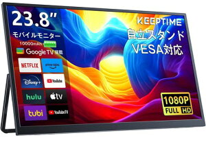���o�C�����j�^�[23.8�C���`1920*1080PGoogleTV�e���r���ڃ|�[�^�u���f�B�X�v���CIPS�t���p�l�����^�y��VESAUSBType-C�W��HDMIPS4/XBOX/Switch/PC/Mac/�g�тȂǑΉ�
