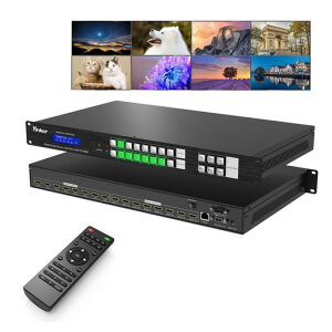 8�|�[�gHDMI�}�g���b�N�X4K�A8����8�o��HDMI�}�g���b�N�X�ؑ֊�&���z�탉�b�N�}�E���g�\�A4K@30HzEDIDHDCP���T�|�[�g�A�o�b�N���C�g�t���A�[�V���b�N�{�^��/IR/RS232/LAN