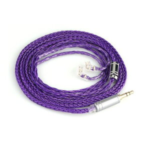 TripowinZonie16�R�A�[�⃁�b�L�P�[�u��&SPCHIFI�C���z���A�b�v�O���[�h�P�[�u��(3.5mm-QDCViolet)
