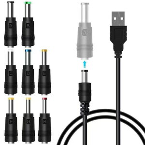 TJKUSBP[u8in1DC5V1AdP[uUSB-یϊvOtDC[dR[h5.5x2.5/5.5x2.1mm@iCgCgȂǂɓKpTCY3.5*1.35mm4.0*1.7mm4.8*1.7mm