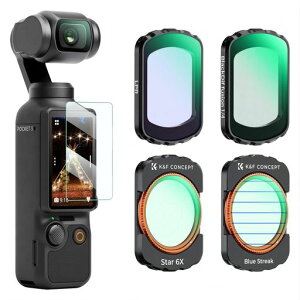 K&F CONCEPT OSMO Pocket 4/3�p �����Y�t�B���^�[ 4�_�Z�b�g