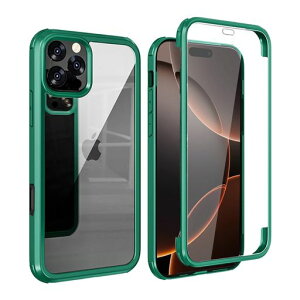 YSANiPhone16ProP[X360xSʕی[100%ʊx][ʓ]NAtJo[ČRMILKiϏՌ^yʃVR[t[~߃op[CX[dΉ(O[iPhone16Pro)