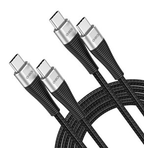 USBC�P�[�u��3MPD�Ή�100W�}���[�dUSBCtoUSBC�P�[�u��2�{����USBTypeC�P�[�u�����ϋv�i�C�����^�C�vC�P�[�u��iPhone17�[�d�P�[�u��foriPhone17/16/15