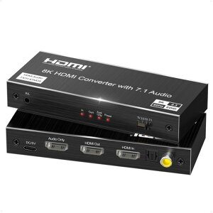 avediolinks8KHDMI2.1����������4K@120Hz�I�[�f�B�I������HDMI�I�[�f�B�I+���f�W�^��+����+L/R�I�[�f�B�I�o��HDCP2.3/40Gbps/HDR10/VRR�ɑΉ�