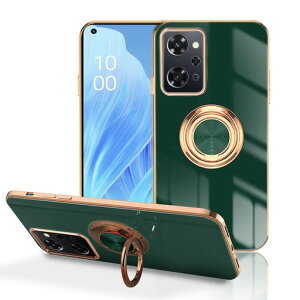 LuFiYaOPPOReno9A/OPPOReno7A�p�P�[�X�����O�t���J�o�[TPU�f�ރX�^���h�@�X�}�z�P�[�X�y�ʑϏՌ������C�菝�h�~�����h�~�ԍڃz���_�[360°��]�P�[�XOPPOReno9A/OPPO