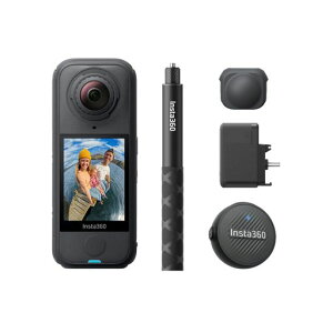 Insta360 X4 Air �N���G�C�^�[�L�b�g - �y��165g 8K 360�x�S�i�J�����A�����Ȃ����B��_�A�����\�����Y�A�B�e��t���[�~���O�A�E�C���h�K�[�h�����AFlowState��u���␳�AAI���ڃA�v��