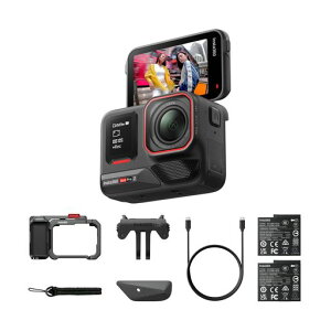 Insta360 Ace Pro 2 - �f���A���o�b�e���[ ���C�J�Ƃ̋����J���ɂ��h���d�l��8K�A�N�V�����J�����B1/1.3�C���`�Z���T�[�A�f���A��AI�`�b�v �Ï����\ �I�[�f�B�I�A�t���b�v���X�N���[��&AI�ҏW�c