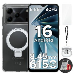 �yAndroid16 �X�}�z Bluetooth�C���z���t���z DOOGEESmart NOTE56 SIM�t���[ �X�}�[�g�t�H�� 24GB RAM+64GB ROM 2TB�g�� 6.56�C���` �X�}�z�{�� 90Hz HD+���� 6150mAh