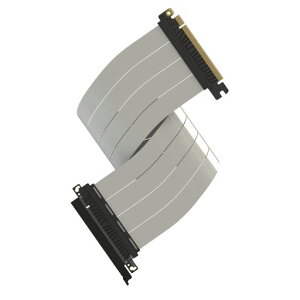 LINKUP - AVA5 PCIE 5.0 ���C�U�[�P�[�u�� [50cm(�S�� 54cm)] RTX5090 RX9070 GPU�ɑΉ� | x16 128GB/s���x | PCIe 4.0 & WRX80/WRX90E�ƌ݊������� | �X�g���[�g