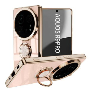 LuFiYa�X�}�z�P�[�XAQUOSR9Pro5G�pSH-54E�P�[�X�����O�t���J�o�[TPU�f�ރX�^���h�@�\�X�}�z�P�[�X�y�ʑϏՌ������C�菝�h�~�����h�~�ԍڃz���_�[360°��]�P�[�XAQUOSR9Pro5G