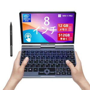 8�C���` UMPC HD�^�b�`�X�N���[�� �|�[�^�u�� 2-in-1 �R���p�N�gPC Win 11 Pro