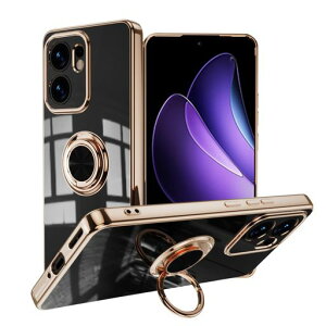 LuFiYaOPPOReno13A5G�p�P�[�X�����O�t���J�o�[TPU�f�ރX�^���h�@�X�}�z�P�[�X�y�ʑϏՌ������C�菝�h�~�����h�~�ԍڃz���_�[360°��]�P�[�XOPPOreno13a�Ή�(�u���b�N)