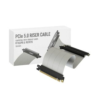 LINKUP - AVA5 PCIE 5.0 ���C�U�[�P�[�u�� | RTX5090 RX9070 GPU�ɑΉ� | x16 128GB/s���x | PCIe 4.0�ƌ݊������� | ITX�p�ɐ݌v���� | �V���O�����o�[�X�X�g���[�g �z���C�g