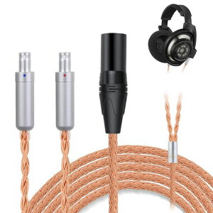 okcsc ZT16 �w�b�h�z���P�[�u�� HD800 �����P�[�u�� �C���z���E�w�b�h�z���p 16�c ���� SENNHEISER�p HD800S�EHD820�EHD800�ED1000�ɓK�� ����1.5m 4Pin XR