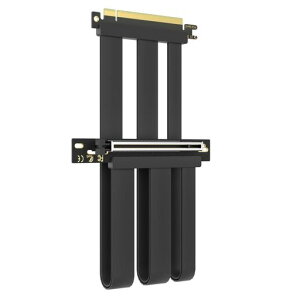 GLOTRENDS 300mm PCIe 5.0 ���C�U�[�P�[�u��|RTX5090/RTX4090/RX9070/RX7900 �Ή�|PCIe 5.0/4.0 GPU �݊�|90 �x���p �����}�E���g�p