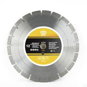 kingthai General Purpose�N���V�b�NWet Dry Cutting�Z�O�����g�����ꂽ�_�C�������h�u���[�hfor�R���N���[�g�u���b�NMasonry 300mm/12�f�f